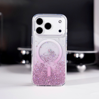 Coque de téléphone magnétique de luxe JOYPORODO B162 pour iPhone 17 Pro Max, coque arrière transparente pour téléphone portable, Capa De Celular