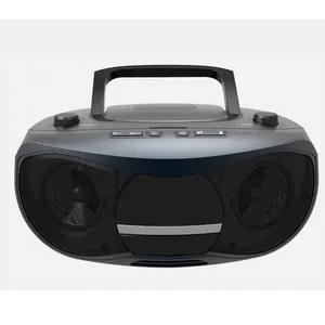 Top Loading CD Boombox with Digital AM/FM Stereo Radio CD-R/CD-RW Compatible LCD Display