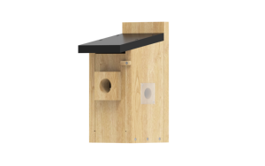 Casetta per Uccelli Intelligente con Telecamera 3MP, Connessione WiFi Wireless, Mangiatoia in Legno per Esterni - Product Image 2