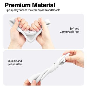 ชุดซิลิโคนสามชิ้นสำหรับ <span class=keywords><strong>Oculus</strong></span> สำหรับ meta Quest 2หน้าฝาครอบเลนส์หมวกจอยสติ๊กหมวกป้องกันแสงอุปกรณ์เสริมสำหรับเกม - Product Image 5