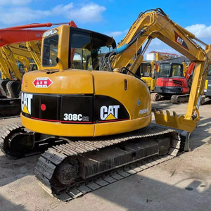 รถขุดไฮดรอลิก Caterpillar 308C CR มือสอง ขนาด 7 ตัน รถขุดขนาดกะทัดรัด เครื่องจักรก่อสร้างสำหรับขาย - Product Image 1