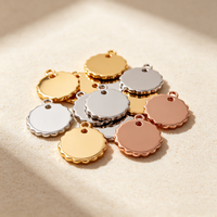 Collier tendance classique en acier inoxydable plaqué or 18 carats avec pendentif cœur, hypoallergénique, minimaliste, unisexe, chaîne à maillons personnalisable OEM