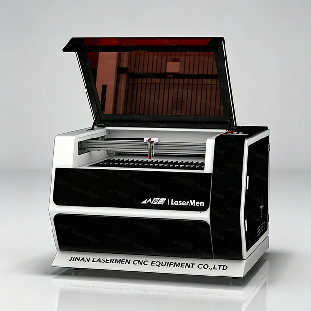 Cost Effective 130W High Speed CO2 Laser Machine with RuiDa Control System 900x600mm