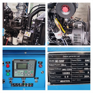 3 giai đoạn Máy phát điện 20kW 30Kw <span class=keywords><strong>40kw</strong></span> 50kw 75Kw 100kw 120kw 150kw siêu im lặng DIESEL Máy phát điện đặt máy phát điện - Product Image 3