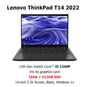 Tout nouveau thinkpad T14 2022 14 pouces 16 Go Core I7 12e génération MX550 IPS LED 4G LTE ordinateurs portables ordinateurs <span class=keywords><strong>pc</strong></span> - Product Image 5