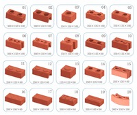 Chine shengya QMR2-40 petit manuel argile sol ciment emboîtement brique bloc faisant la machine homme puissance