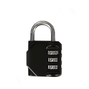 Mini Candado de Combinación Bullhead de Aleación de Zinc, Candado de Seguridad para Equipaje Reajustable, Candado de Viaje con Grillete de 3.7mm - Product Image 3