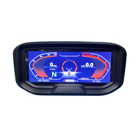 Layar TFT sepeda motor skuter listrik 6.8 inci dengan empat UI dapat diganti 48V 60V 72V 96V 108V dengan ONE-LIN dan kaleng-BUS