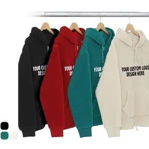 Fabricantes Hombres Winter Fleece French Terry Puffy Printing Hoodies 3D Puff Print sudaderas con capucha y sudaderas para hombres