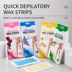 Patchs d'épilation à la <span class=keywords><strong>cire</strong></span> <span class=keywords><strong>froide</strong></span> OEM pour les aisselles et les jambes, bandes de <span class=keywords><strong>cire</strong></span> dépilatoire, papier de <span class=keywords><strong>cire</strong></span> dépilatoire - Product Image 4