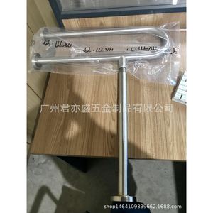 Stainless Steel Toilet Handrail 304 Brushed Anti-Slip Wall Mounted Grab Bar For Elderly Disabled Safety Support - Product Image 2