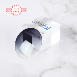 Lente RX de alta velocidad de 48 horas Diseño superior Prescripción personalizada 1,56 Forma libre Tinte progresivo <span class=keywords><strong>Lentes</strong></span> ópticas coloridas sin recubrimiento - Product Image 4