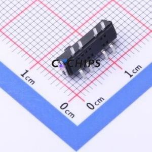<b>TP</b>-3301L1 <b>Slide</b> Switch SMD Switch Rectangle Pin Header Gull Wing Type Vertical Mount 50mA - Product Image 2