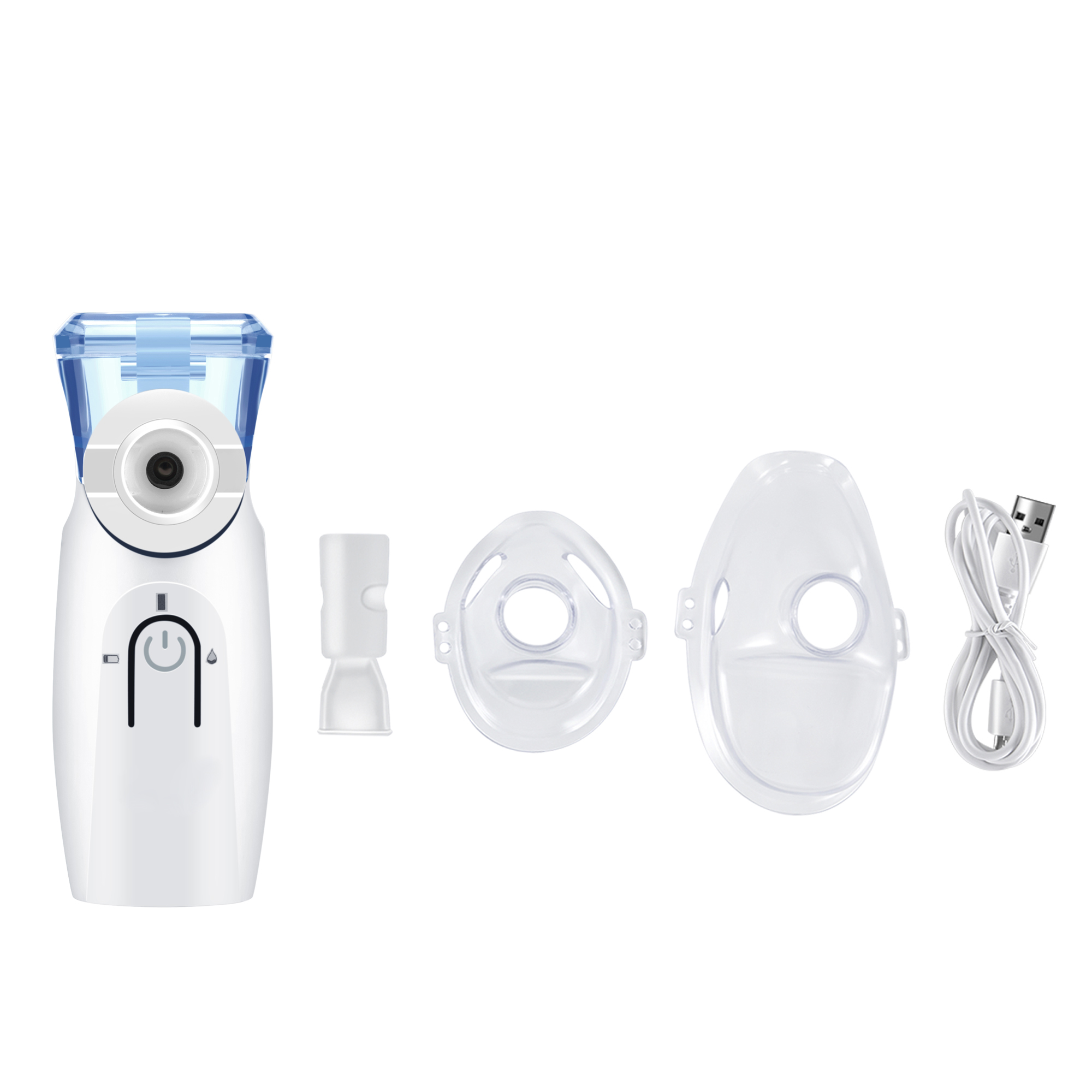 Nebulizador de malla vibratoria portátil para asma en bebés y adultos para el cuidado en el hogar