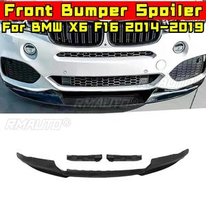 Spoiler de pare-chocs avant, diffuseur de style MP, pièce de modification pour BMW X6 F16 2014-2019, protection de pare-chocs, accessoires de voiture - Product Image 2