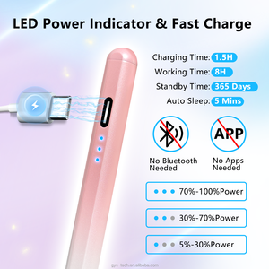 <span class=keywords><strong>ปากกา</strong></span>สไตลัสหน้าจอสัมผัสสำหรับ iPad Pro <span class=keywords><strong>ปากกา</strong></span>อัจฉริยะ<span class=keywords><strong>ด</strong></span>ูดซับแม่เหล็กสำหรับ Apple iPad 6 - Product Image 5