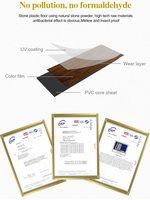Graceline, superventas, baldosas laminadas de fácil instalación, suelos de Pvc autoadhesivos, suelos de vinilo de ingeniería autoadhesiva