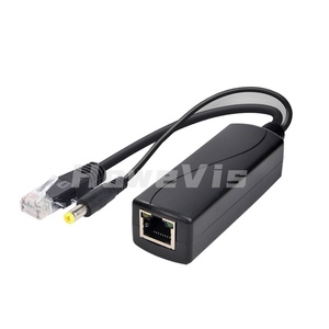 Разветвитель HOWEVIM, 12 В, Rj45, преобразователь 48 В, вход питания 802.3Af, разветвитель и инжектор 12 В - Product Image 1