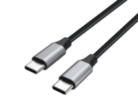 Kabel Pengisian Cepat Tipe C 100W Grosir, Kabel Data USB C Berbahan Nilon Kepang dan Aluminium Alloy untuk Ponsel dan Notebook