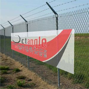 Premium Waterproof UV Resistant Windproof Fabric Mesh <b>Banner</b> for Sports Fields Stadiums Outdoor Events Advertising Promotion - Product Image 4