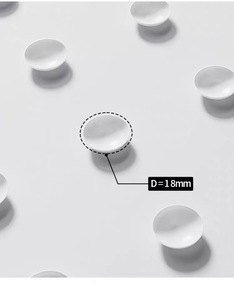 Tapis de douche léger, imperméable, en PVC, antidérapant, à motif de dessin animé, de forme ronde, pour la salle de bain - Product Image 6