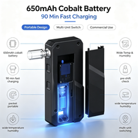 Alcoholímetro Digital Airsense S1 con Celda de Combustible, Tiempo de Soplado Ajustable, Sensor Reemplazable, Pantalla IPS, Fabricante OEM Profesional