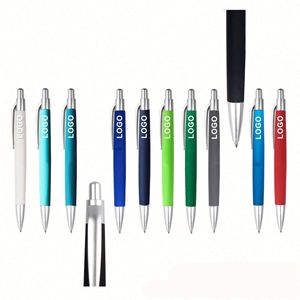 Stylo bille personnalisé avec logo pour la promotion d'entreprise, stylo d'écriture pour hôtel et bureau avec corps en plastique, idéal pour les cadeaux promotionnels lors des salons professionnels - Product Image 4