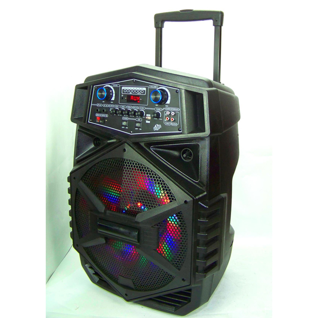 Multi Function Wireless Portable Tws Speaker Box With Disco Lights