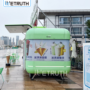 <strong>Rolling</strong> Commercial Mobile <strong>Food</strong> <strong>Cart</strong> Aluminum Fiberglass Construction Rust Resistant Grill Plate Warmer Candy Snack <strong>Cart</strong> GPS - Product Image 4