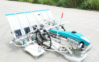 Chine Kubota Manual 6-Row Paddy Transplanter Nouvelle condition Machine de plantation de riz avec composant de moteur de base