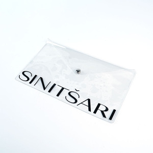 Bây Giờ PVC túi trong suốt cho quần áo bao bì may mặc túi nhựa in logo rõ ràng túi đồ trang sức Túi tùy chỉnh - Product Image 2