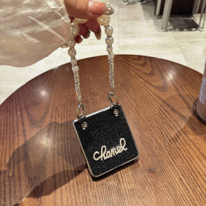 Housses de téléphone à rabat scintillantes de luxe avec décorations Guangzhou vente en gros de housses mobiles à rabat pour <span class=keywords><strong>Samsung</strong></span> Galaxy avec bracelet en perles - Product Image 6