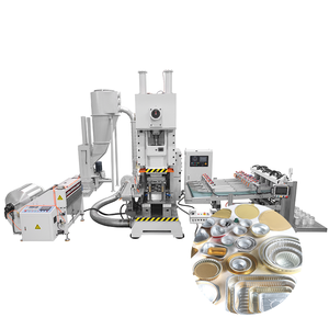 Aluminum <b>Foil</b> <b>Container</b> Making Punching Machine Metal Stamping Mechanical Stamping Machine Power Press - Product Image 5