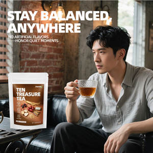 ชาสมุนไพรผสมสิบสมบัติ โสม โกจิเบอร์รี่ มัลเบอร์รี่ <span class=keywords><strong>พุทรา</strong></span>แดง สำหรับการค้าต่างประเทศข้ามพรมแดน บรรจุในถุงชา - Product Image 1