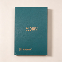 Brochure Fengchuan de luxe en carton PET écologique avec grain de bois 5D synchronisé, impression offset et pelliculage