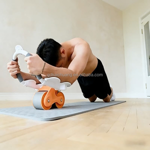 Rueda Abdominal Giratoria al Mejor <span class=keywords><strong>Precio</strong></span>, Equipo de Fitness para Entrenamiento en Casa, Gimnasio, Equipo de Ejercicio Duradero para Fortalecer el Cuerpo - Product Image 4