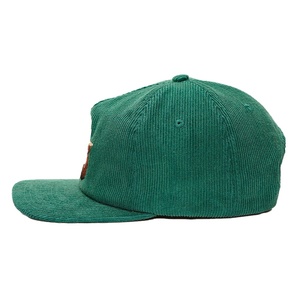 Gorras Snapback Personalizadas de 5 Paneles Sin Estructura con Logotipo Bordado, Gorras Verdes - Product Image 3