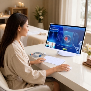 Detector de Salud con IA, Analizador Corporal OEAI G7 con Indicador Visual, Informe y Soporte Multilingüe - Product Image 6