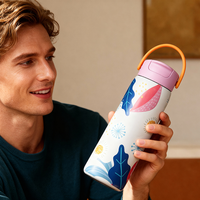 Penjualan Langsung Pabrik Tumbler Vakum Stainless Steel 24oz 36oz Mug Kopi Perjalanan dengan Tutup Bebas BPA Mudah Diminum