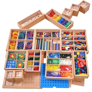 Material Didáctico Montessori, 15 Juegos <span class=keywords><strong>de</strong></span> Juguetes Educativos <span class=keywords><strong>de</strong></span> Madera Auténticos - Product Image 1