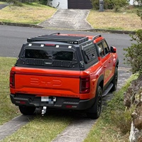 Capot de camion en alliage d'aluminium, étanche, avec porte arrière et porte-bagages pour Ram 1500 2019 à 2025 5.5ft - Fournisseur