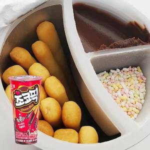 Tự Động Finger Biscuit <span class=keywords><strong>Stick</strong></span> Nhúng Sữa Sô Cô La Lây Lan Cup Điền Niêm Phong Máy Đóng Gói - Product Image 6