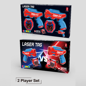 Jeu de tir de combat pour 2 joueurs, ensemble de pistolets électriques, gilets, pistolet laser infrarouge et gilet, multijoueur - Product Image 4