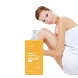 Lotion hydratante pour le corps à la vitamine C - Niacinamide, acide hyaluronique, hydratation intense, éclaircissement, soin quotidien de la <span class=keywords><strong>peau</strong></span> du corps - Product Image 2