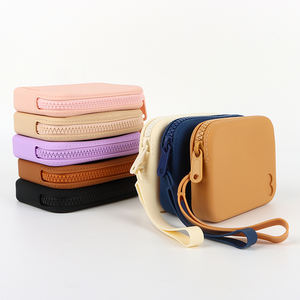 محفظة نقود صغيرة محمولة بنمط الحلوى مع سحاب وشعار مخصص، متينة ومقاومة للماء - Product Image 6