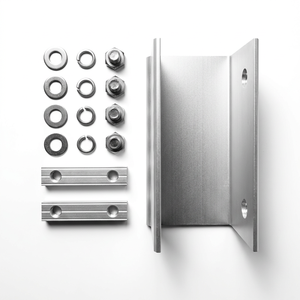Kit de connecteurs de poutre PV sur mesure OEM, anti-corrosion, en aluminium, pour système de montage au sol, au toit ou au carport. - Product Image 6