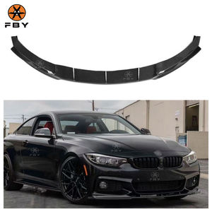 Bumper depan serat karbon asli, pembagi bibir Bumper depan gaya FD untuk BMW 4 Seri <span class=keywords><strong>M</strong></span> Tech F32 F33 F36 2012-2018 - Product Image 1