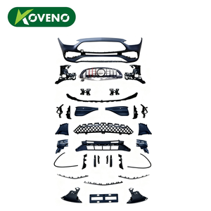 Pour Mercedes classe C W206 AMG ligne pare-chocs avant assemblage apprêté remplacement 2023 + modèles - Product Image 1