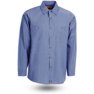 Chemise de travail à manches longues pour homme personnalisée S10, uniforme anti-salissure, usage industriel - Product Image 1