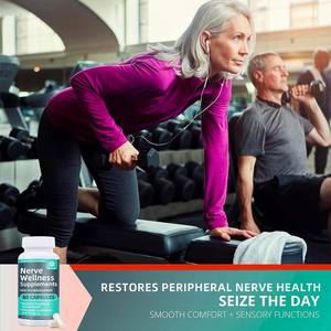 Venda quente Sensorial Função Cápsulas para Adulto Aliviar a Dormência e formigas Advanced Nerve Support Cápsulas - Product Image 2